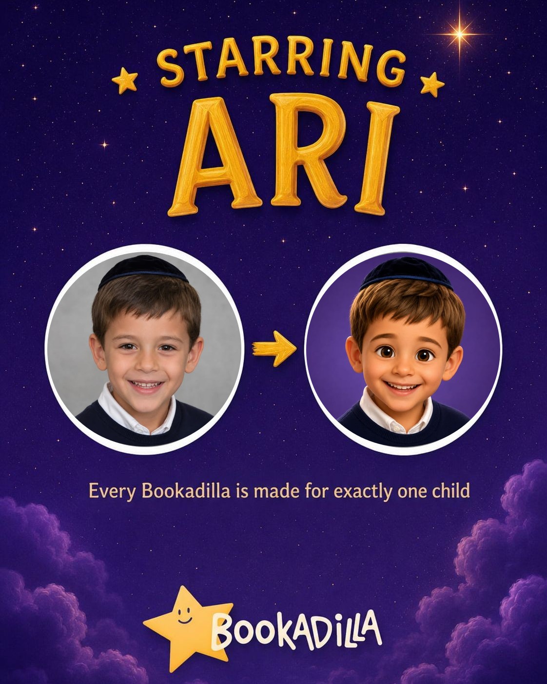 Back cover — Ari and the Fallen Star