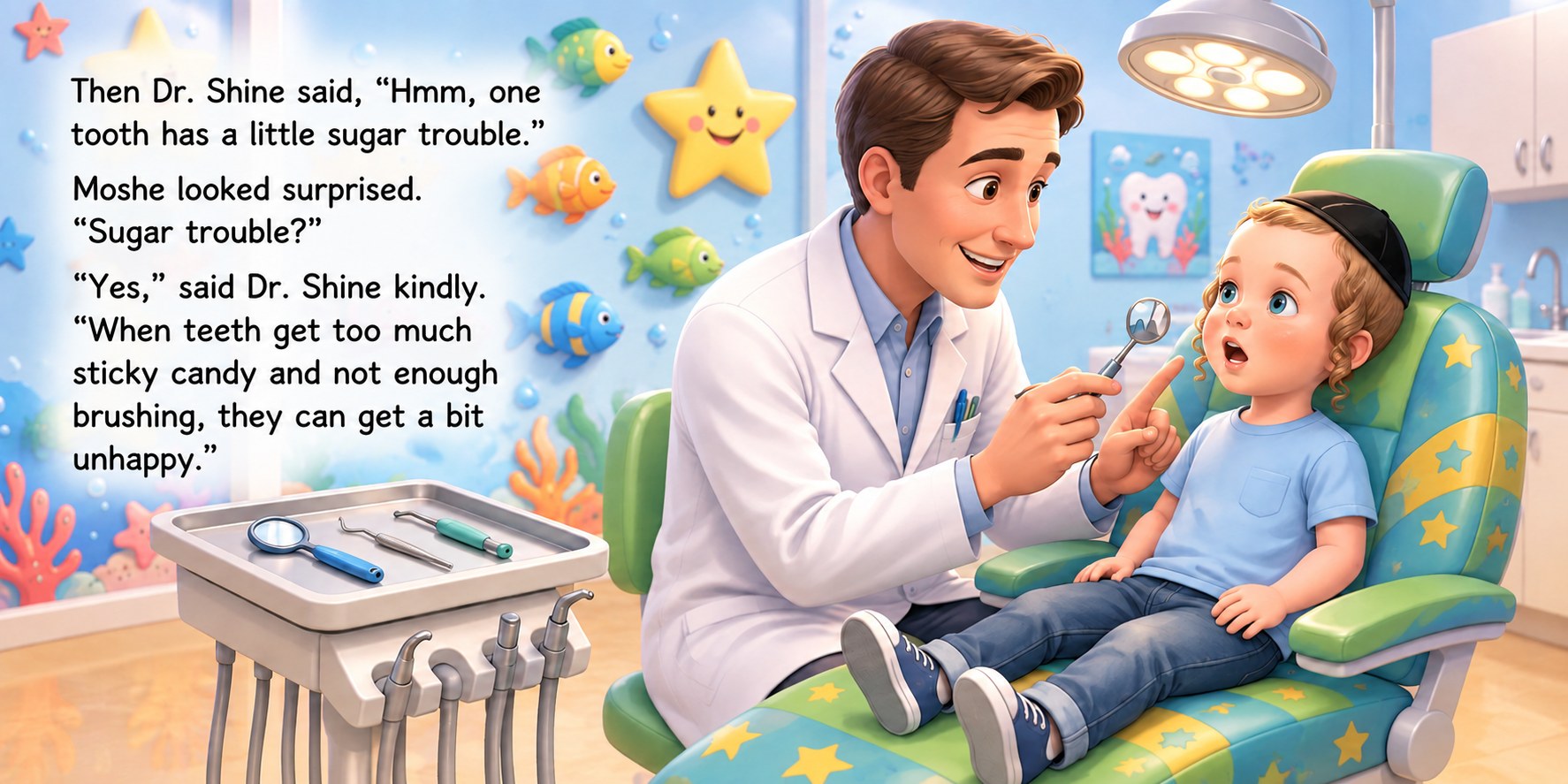 Let's Visit Dr. Shine, page 11