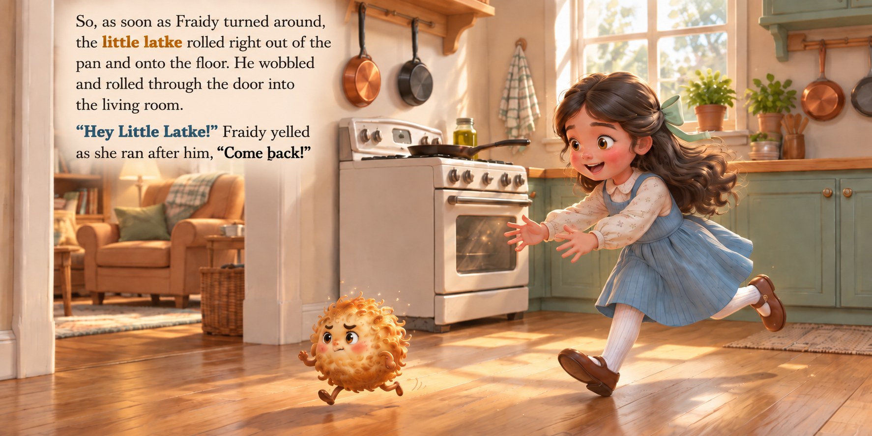 The Runaway Latke, page 5